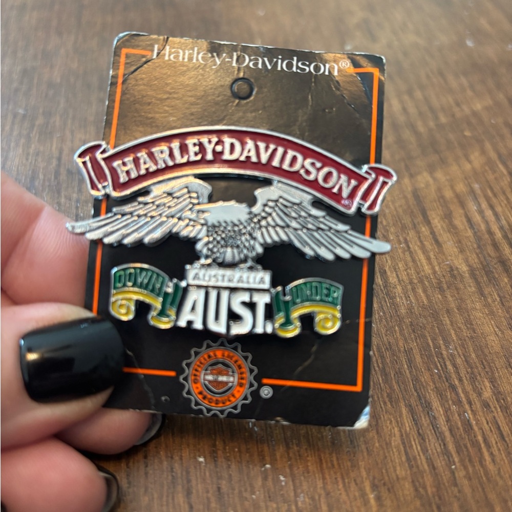 Harley-Davidson Silver and Red Jewelry Accessories - Picture 8 of 8